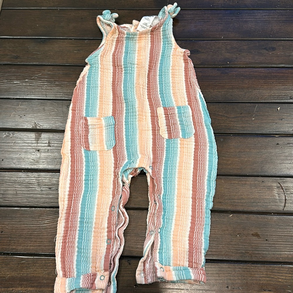 Multicoloured romper - 6-12M